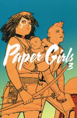 Paper Girls 3. Autor: Brian K. Vaugha, Cliff Chiang. SmakLiter.pl Okładka książki Paper Girls 3