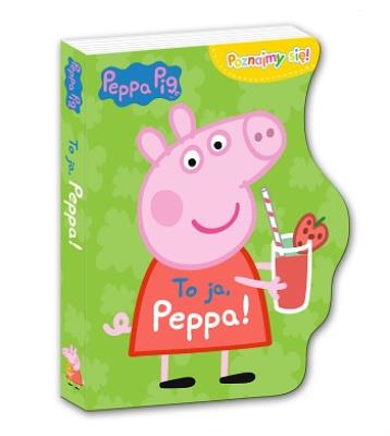 Okładka książki Peppa Pig.Poznajmy się.To ja Peppa!