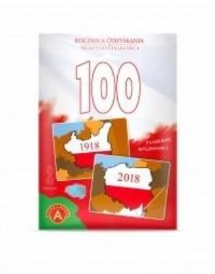 Opakowanie Piaskowe malowanki - 100 rocznica odzyskania niepodległości mapa rzeczpospolitej polskiej