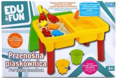 Opakowanie Piaskownica przenośna Edu&Fun