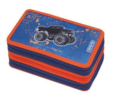 Opakowanie Piórnik 31 elementów potrójny Monster Truck 50014439