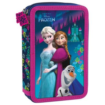 Opakowanie Piórnik dwukomorowy z wyposażeniem Kraina Lodu 24