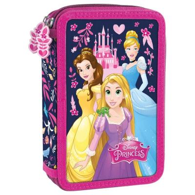 Opakowanie Piórnik dwukomorowy z wyposażeniem Księżniczki 10
