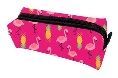 Piórnik PA 489 Flamingi różowe. Wydawca: MESIO.PL. SmakLiter.pl Opakowanie Piórnik PA 489 Flamingi różowe