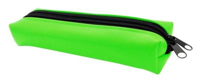 Piórnik Polski PA 474 Podwójny zamek, limonkowy ekoskóra. Wydawca: MESIO.PL. SmakLiter.pl Opakowanie Piórnik Polski PA 474 Podwójny zamek, limonkowy ekoskóra