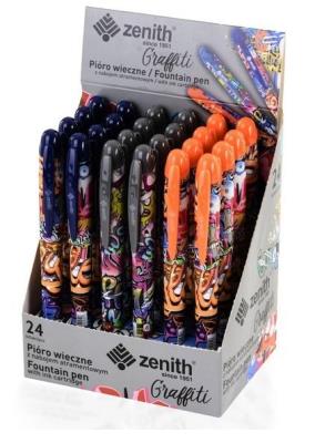 Pióro wieczne Graffiti (24szt) ZENITH. Wydawca: ZENITH. SmakLiter.pl Opakowanie Pióro wieczne Graffiti (24szt) ZENITH