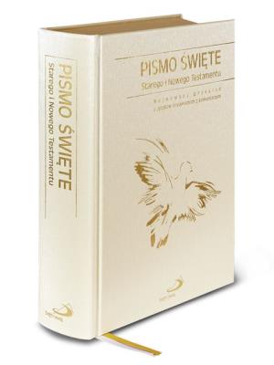 Okładka książki Pismo Święte ST i NT (standard białe, złocone)