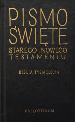 Pismo Święte Starego i Nowego Testamentu Biblia Tysiąclecia. Wydawca: Pallottinum. SmakLiter.pl Opakowanie Pismo Święte Starego i Nowego Testamentu Biblia Tysiąclecia