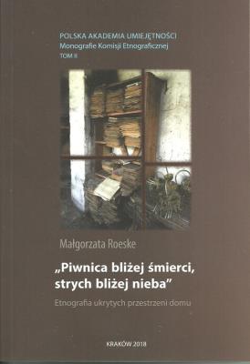 Piwnica bliżej śmierci strych bliżej nieba. Autor: Roeske Małgorzata. SmakLiter.pl Okładka książki Piwnica bliżej śmierci strych bliżej nieba