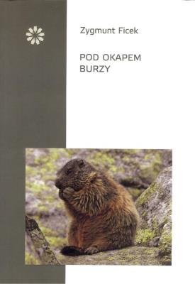 Pod okapem burzy. Autor: Zygmunt Ficek. SmakLiter.pl Okładka książki Pod okapem burzy