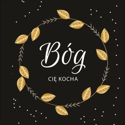 Opakowanie Podstawka korkowa - Bóg Cię kocha