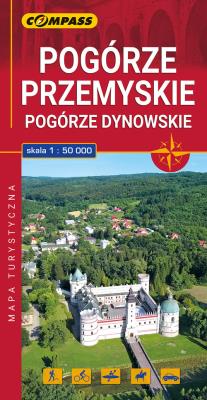 Okładka książki Pogórze Przemyskie Pogórze Dynowskie 1:50 000