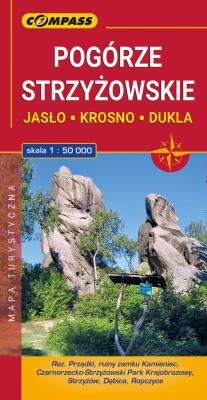 Okładka książki Pogórze Strzyżowskie 1:50 000
