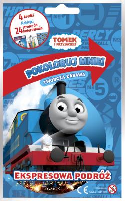 Okładka książki Pokoloruj mnie. Ekspresowa podróż. Tomek i przyj.