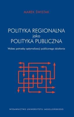 Okładka książki Polityka regionalna UE jako polityka publiczna