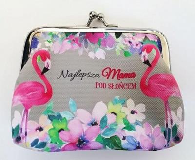 Portmonetka, Najlepsza Mama pod słońcem, Flaming. Wydawca: Jawi. SmakLiter.pl Opakowanie Portmonetka, Najlepsza Mama pod słońcem, Flaming
