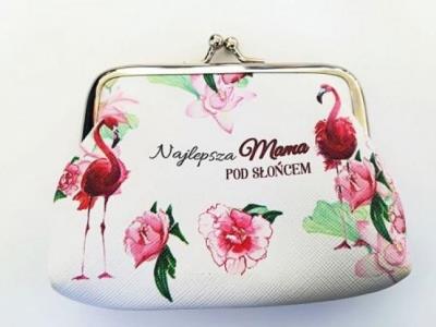 Portmonetka, Najlepsza Mama pod słońcem, Flaming. Wydawca: Jawi. SmakLiter.pl Opakowanie Portmonetka, Najlepsza Mama pod słońcem, Flaming