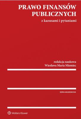 Okładka książki Prawo finansów publicznych z kazusami i pytaniami