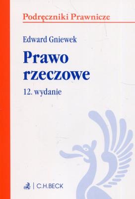 Prawo rzeczowe. Autor: Edward Gniewek. SmakLiter.pl Okładka książki Prawo rzeczowe