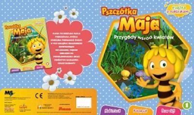 Okładka książki Pszczółka Maja.Przygoda wśród kwiatów. ACTIVITY