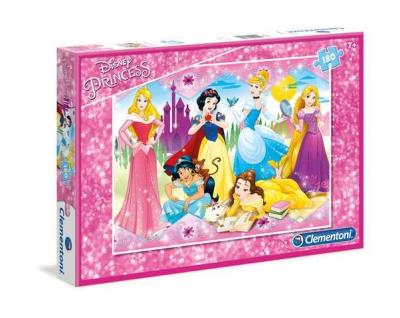 Okładka książki Puzzle 104el. Księżniczki- Roszpunka