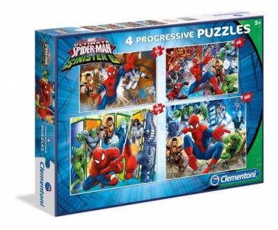 Opakowanie Puzzle 20+60+100+180 Spider-Man