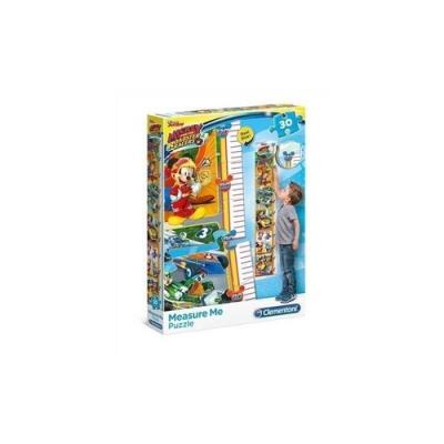 Okładka książki Puzzle 30 Measure Me Mickey and the Roadster Racers Miara wzrostu