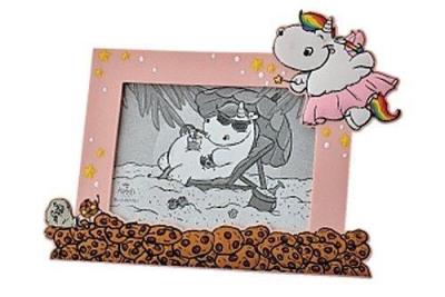 Opakowanie Pyzaty jednorożec. Ramka na zdjęcie różowa