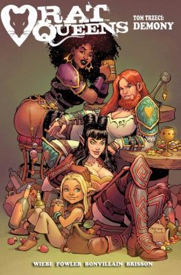 Okładka książki Rat Queens Tom 3 Demony