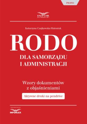 Okładka książki RODO dla samorządu i administracji