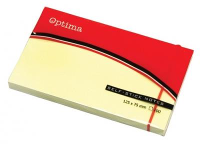 Opakowanie Samoprzylepny notes 75x125 mm 100 kartek 12 sztuk