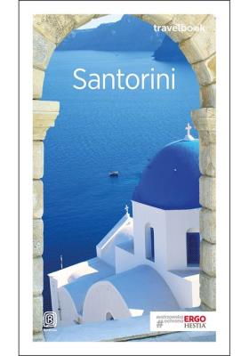 Santorini Travelbook. Autor: Agnieszka Zawistowska. SmakLiter.pl Okładka książki Santorini Travelbook