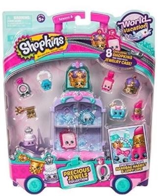 Opakowanie Shopkins S8 Wakacje, drogocenne klejnoty