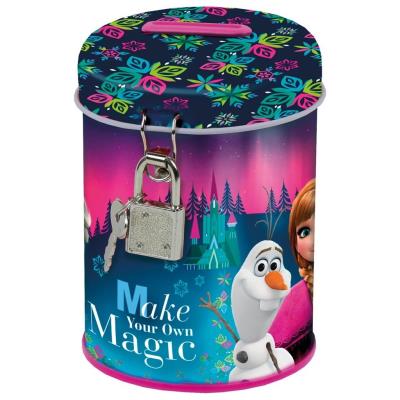 Opakowanie Skarbonka z kłódką Kraina Lodu 24 DERFORM