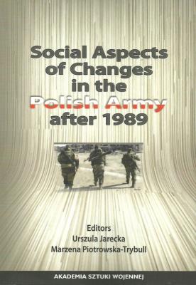 Okładka książki Social Aspects of Changes in the Polish Army after 1989