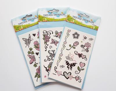 Opakowanie Tatuaże zmywalne