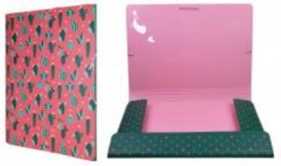 Opakowanie Teczka A4 cienka z gumką Cactus MILAN