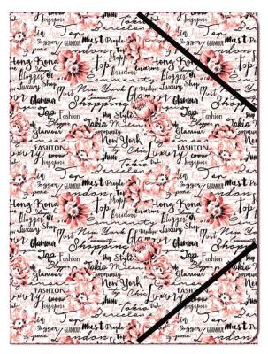 Opakowanie Teczka A5 PP Dekor 10 sztuk mix