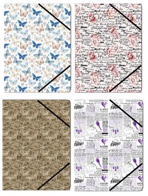 Opakowanie Teczka kopertowa A4 Dekor mix wzorów