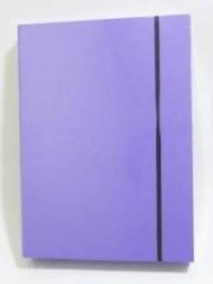 Opakowanie Teczka z gumką A4 Lux fioletowa pastelowa TT6765