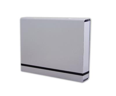 Opakowanie Teczka z gumką A4 Lux srebrna PENMATE