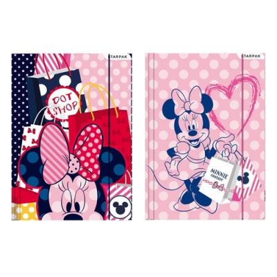Teczka z gumką A4 Minnie 10 sztuk. Wydawca: Starpak. SmakLiter.pl Opakowanie Teczka z gumką A4 Minnie 10 sztuk