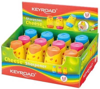 Opakowanie Temperówka KEYROAD Cheese Display 12 sztuk mix