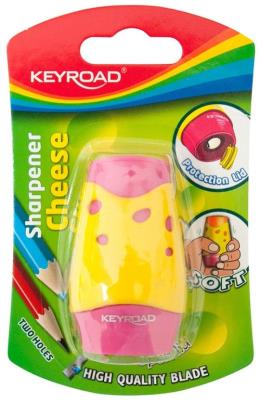 Opakowanie Temperówka KEYROAD Cheese pojedyńcza 12 sztuk mix