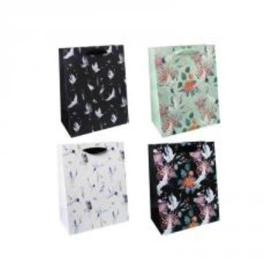 Opakowanie Torby prezentowe 18x23 Kwiaty op. 12szt