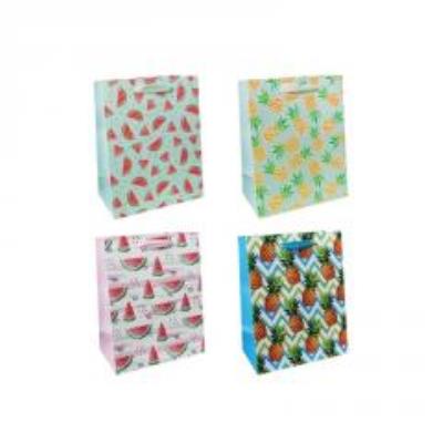 Opakowanie Torby prezentowe 18x23 Owoce op. 12szt