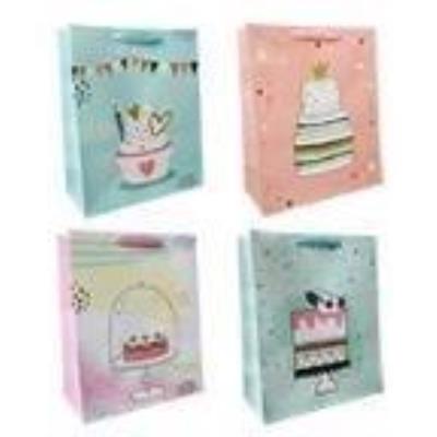 Okładka książki Torby prezentowe 26x32 tort op. 12szt