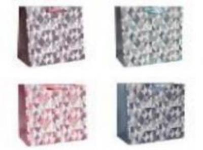 Okładka książki Torby prezentowe 26x32 trójkąty op. 12szt