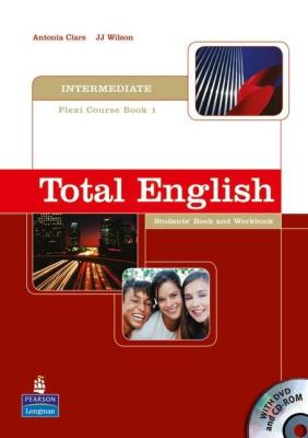 Okładka książki Total English Intermed. Flexi SB 1 +CD+DVD PERSON