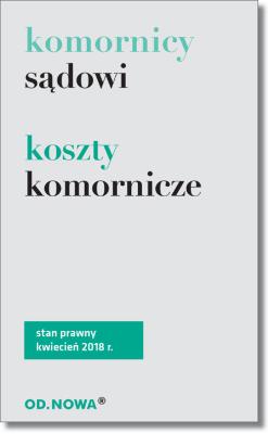 Ustawa o komornikach sądowych 18/06. Autor: Agnieszka Kaszok. SmakLiter.pl Okładka książki Ustawa o komornikach sądowych 18/06